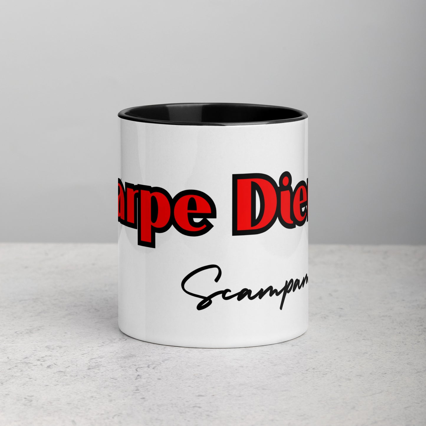 Carpe Diem - Mug with Color Inside