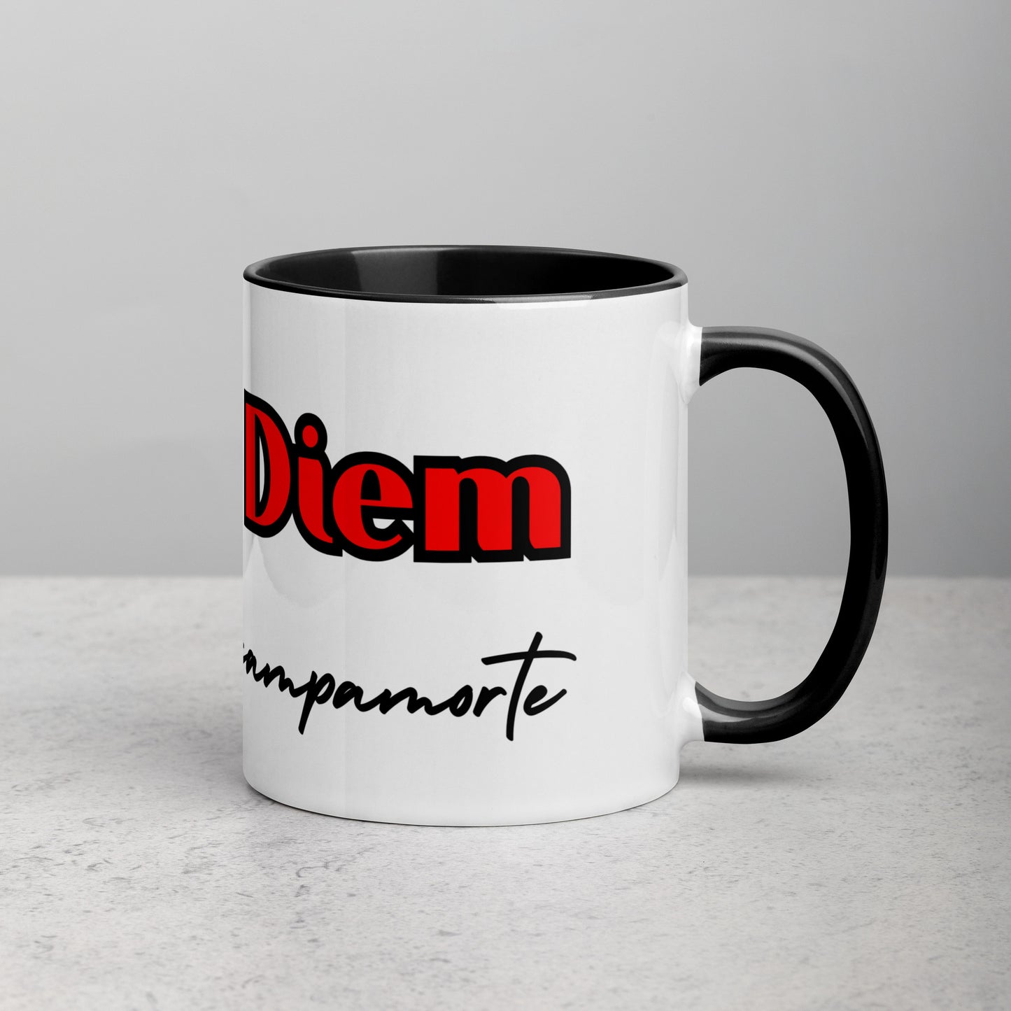 Carpe Diem - Mug with Color Inside