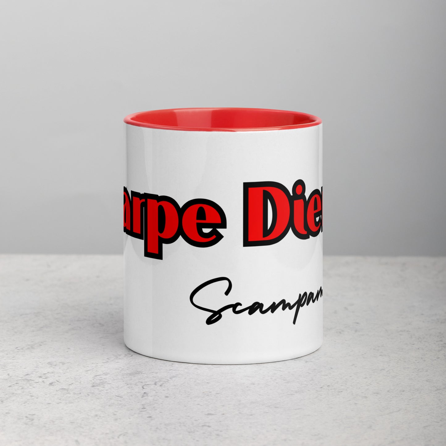 Carpe Diem - Mug with Color Inside