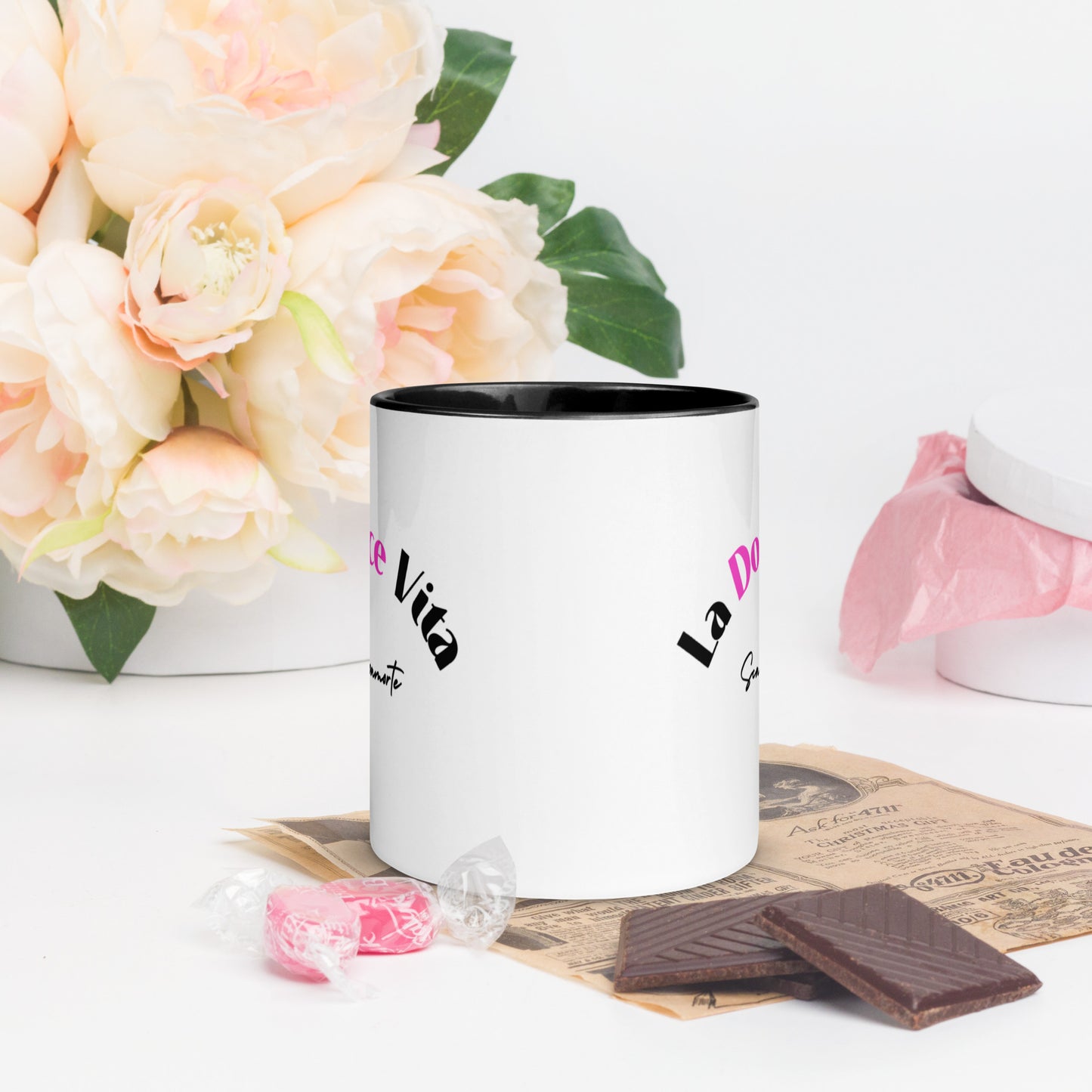 La Dolce Vita - Mug with Color Inside