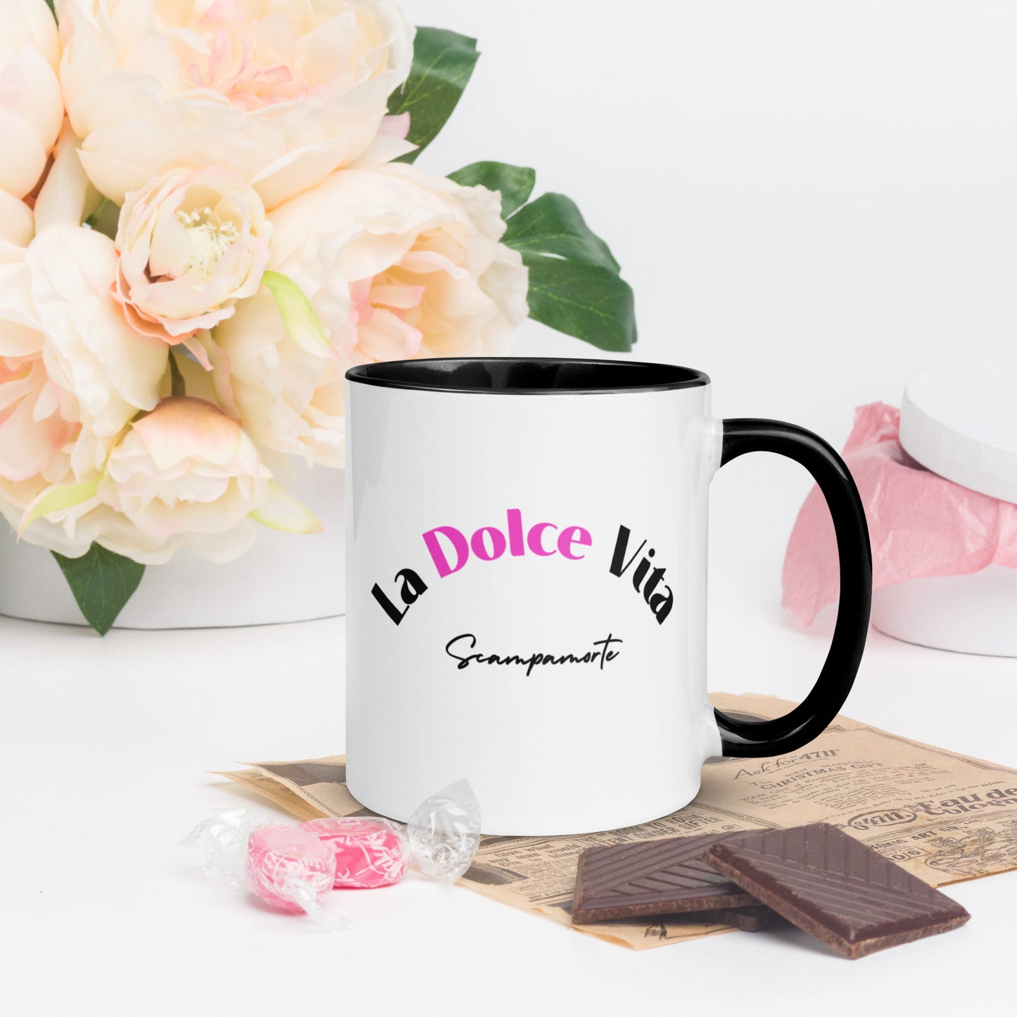 La Dolce Vita - Mug with Color Inside
